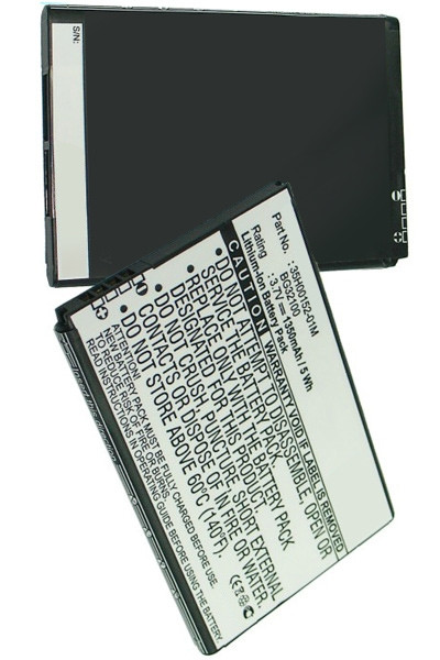 HTC BA S520 / BG32100 / 35H00152-01M accu (1350 mAh, 123accu huismerk)  AHT00167 - 1