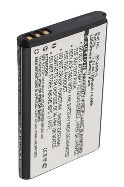 Hagenuk DR6-2009 / BP-MPB16 / DR11-2009 accu (1200 mAh, 123accu huismerk)  AHA00004 - 1