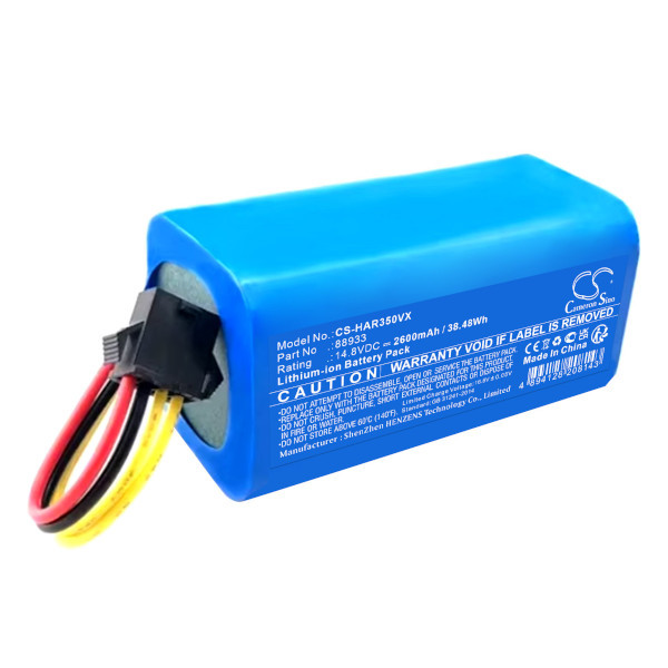 Haier 88933 accu (14,8 V, Li-ion, 2600mAh, 123accu huismerk)  AHA00152 - 1