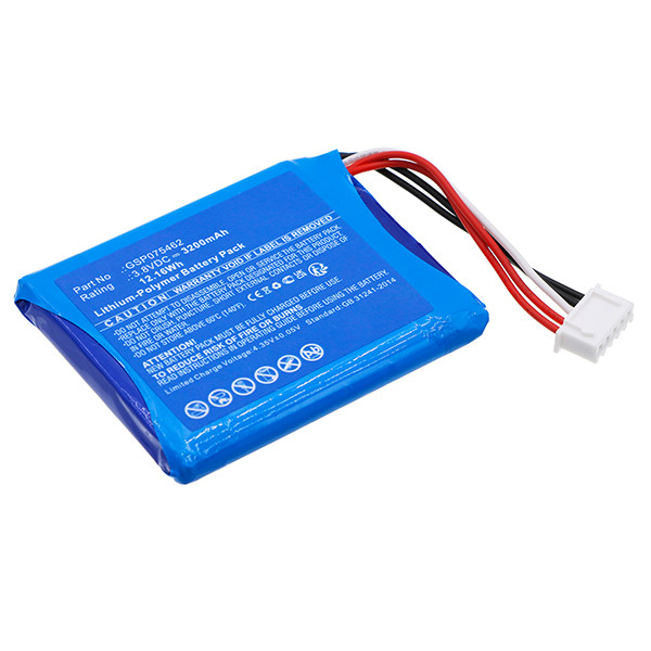 Harman Kardon GSP075462 accu (3.8 V, 3200 mAh, 123accu huismerk)  AHA00144 - 1