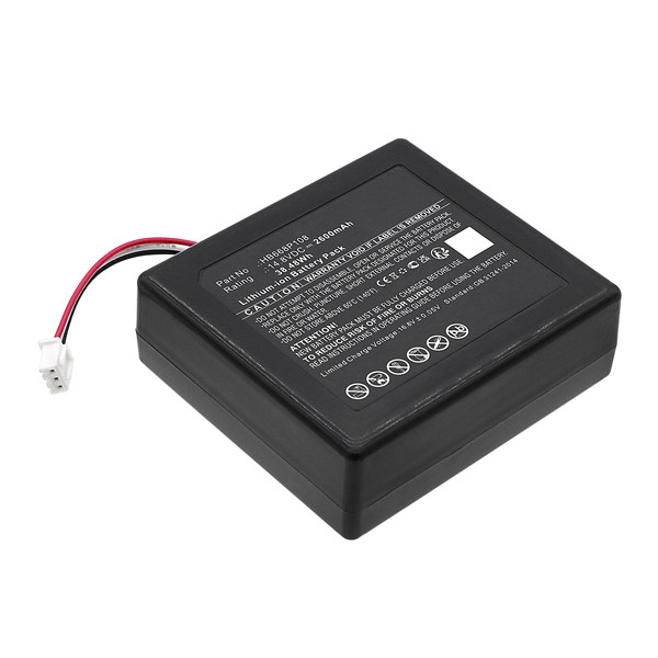 Hobot HB668P108 accu (2600 mAh, 123accu huismerk)  AHO00271 - 1