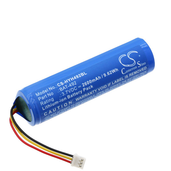 Honeywell BAT-492 / 3008-4418-001 accu (2600 mAh, 123accu huismerk)  AHO00286 - 1