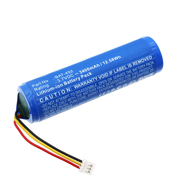 Honeywell BAT-492 / 3008-4418-001 accu (3400 mAh, 123accu huismerk)  AHO00285 - 1