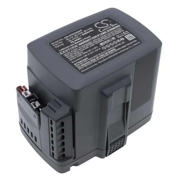 Husqvarna B70 / B140 / BLi10 accu (2000 mAh, 123accu huismerk)  AHU00323 - 1