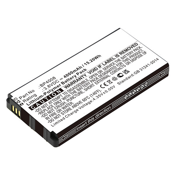 Hytera BP4008 accu (3.8 V, 4000 mAh, 123accu huismerk)  AHY00102 - 1