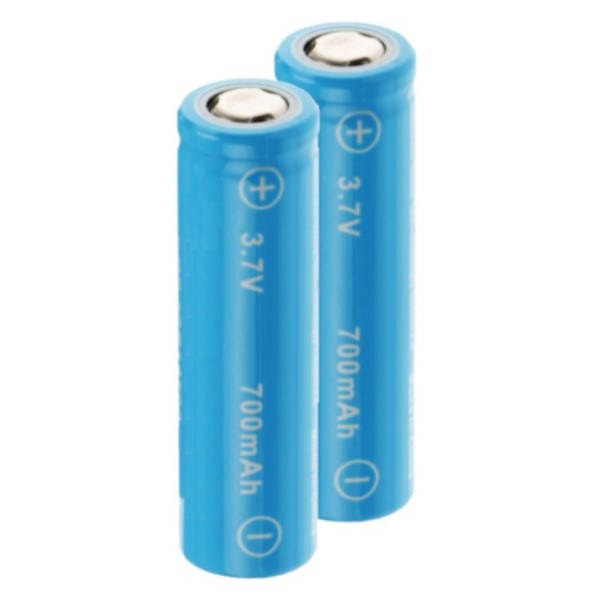 ICR14500 batterij 2 stuks (3.7 V, 700 mAh, 123accu huismerk)  ANB00796 - 1