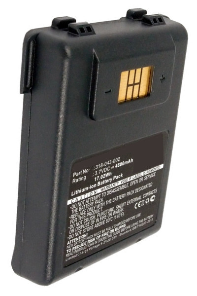 Intermec 318-043-002 accu (4600 mAh, 123accu huismerk)  AIN00023 - 1