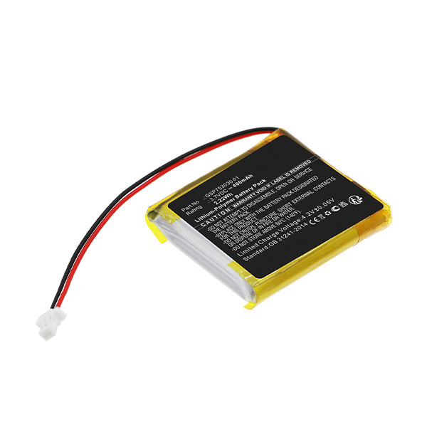 JBL GSP753030 01 accu (3.7 V, 600 mAh, 123accu huismerk)  AJB00090 - 1