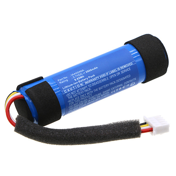 JBL IAA004NA accu (3.7 V, 2600 mAh, 123accu huismerk)  AJB00099 - 1