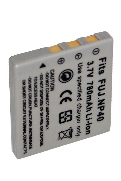 Jay-Tech AK01 / D-LI8 / NP-40 accu (780 mAh, 123accu huismerk)  AJA00010 - 1