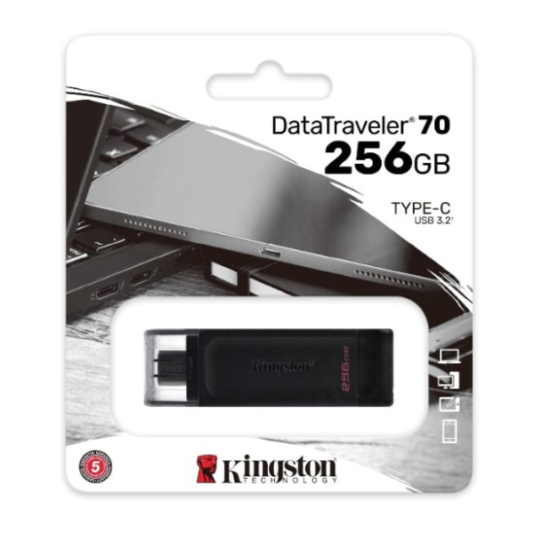 Kingston Data Traveler 70 USB-C 3.2 Gen 1 stick 256GB  AKI00105 - 2