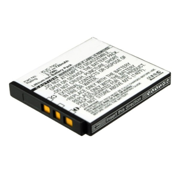 Kodak KLIC-7001 accu (3.7 V, 720 mAh, 123accu huismerk)  AKO00019 - 1