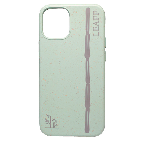 LEAFF milieuvriendelijk telefoonhoesje voor iPhone 12 (turquoise)  ALE00777 - 1