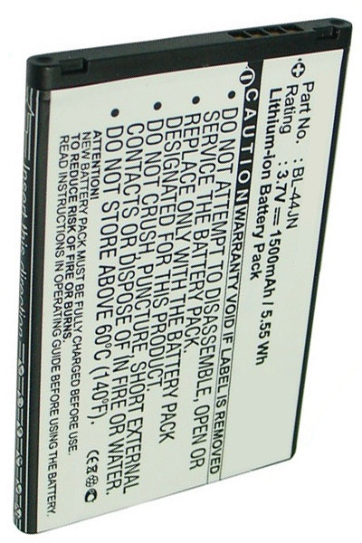 LG BL-44JN / 1ICP5/44/65 accu (1500 mAh, 123accu huismerk)  ALG00017 - 1