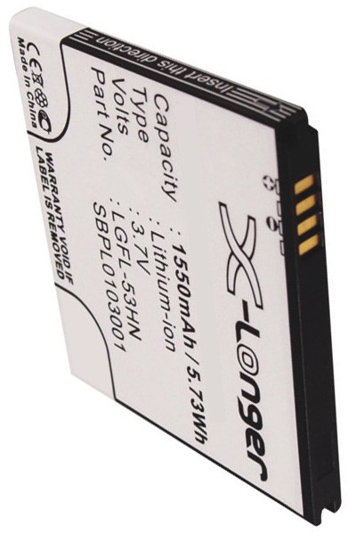 LG FL-53HN / LGFL-53HN / KGFL-53HN accu (1550 mAh, 123accu huismerk)  ALG00111 - 1