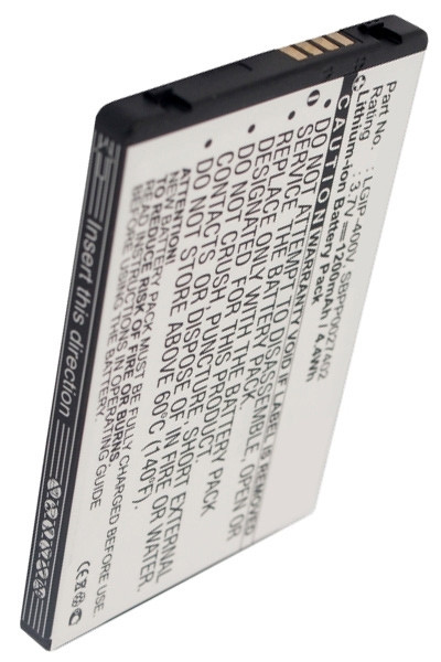 LG LGIP-400V / SBPP0027402 / SBPL0102302 accu (1200 mAh, 123accu huismerk)  ALG00172 - 1