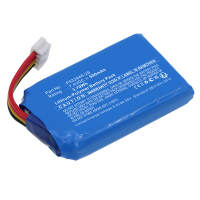 LG P432948-2S accu (500 mAh, 123accu huismerk)  ALG00464