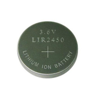 LIR2450 oplaadbare lithium knoopcel 1stuk  batterij (123accu huismerk)  AIC00037