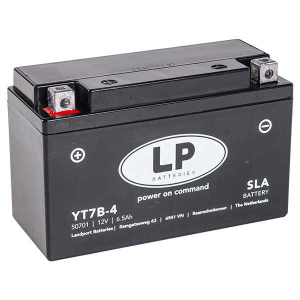 Landport AGM 50701 / YT7B-4 / YT7B-BS accu (12V, 6.5Ah, 85A)  ALA00216 - 1