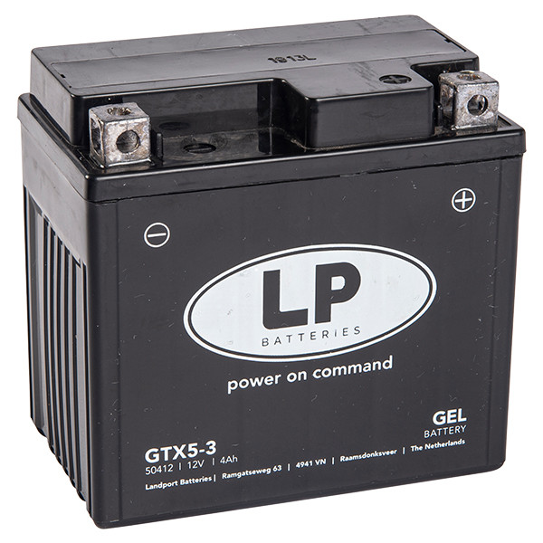 Landport Gel 50412 / YTX5L-BS / 504012003 accu (12V, 4Ah, 60A)  ALA00320 - 1