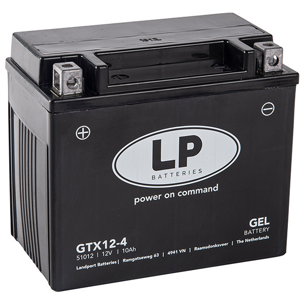 Landport Gel 51012 / YTX12-BS / 510012009 accu (12V, 10Ah, 160A)  ALA00334 - 1