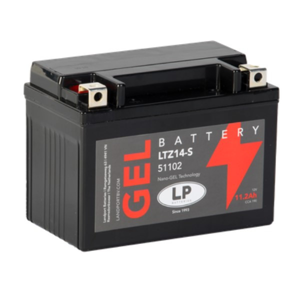 Landport Gel 51102 / YTZ14-BS / 511902023 accu (12V, 11.2Ah, 190A)  ALA00290 - 1