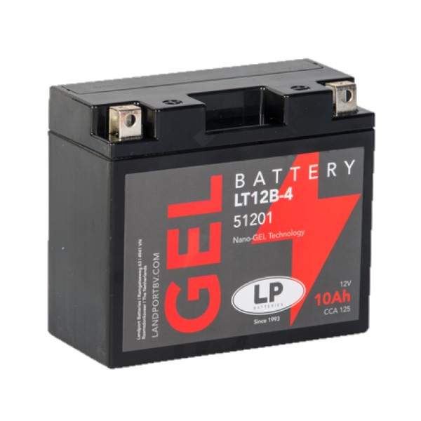 Landport Gel 51291 / YT12B-BS / 512901019 accu (12V, 10Ah, 125A)  ALA00295 - 1