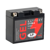 Landport Gel 51291 / YT12B-BS / 512901019 accu (12V, 10Ah, 125A)  ALA00295