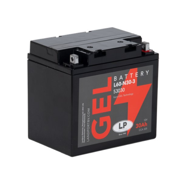 Landport Gel 53030 / Y60-N24L-A / 530030030 (12V, 30Ah, 300A)  ALA00308 - 1