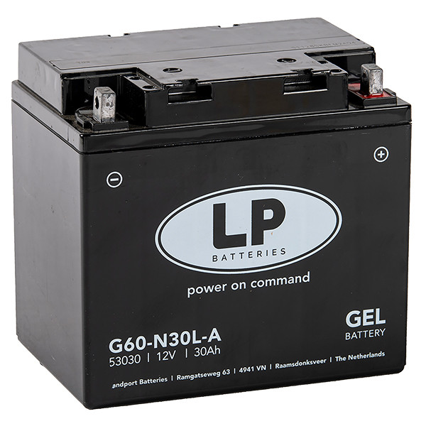 Landport Gel 53030 / Y60-N24L-A / 530030030 (12V, 30Ah, 325A)  ALA00308 - 1