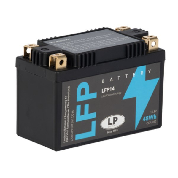 Landport LFP14 Lithium accu (12.8V, 4Ah, 48Wh, 280A, LiFePO4)  ALA00335 - 1