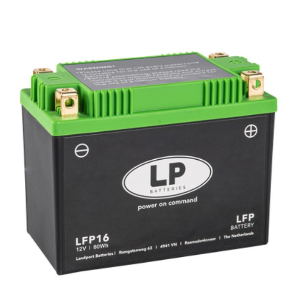 Landport LFP16 Lithium accu (12.8V, 5Ah, 60Wh, 350A, LiFePO4)  ALA00323 - 1