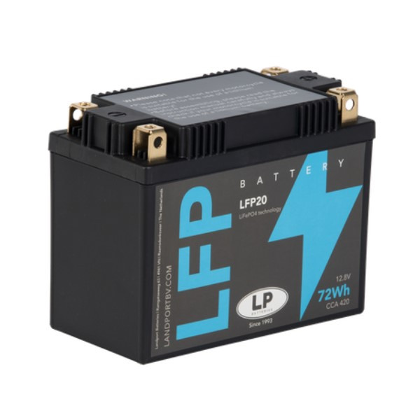 Landport LFP20 Lithium accu (12.8V, 6Ah, 72Wh, 420A, LiFePO4)  ALA00318 - 1