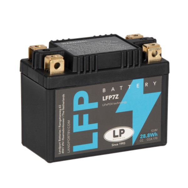 Landport LFP7Z Lithium accu (12.8V, 2.4Ah, 28.8Wh, 170A, LiFePO4)  ALA00311 - 1