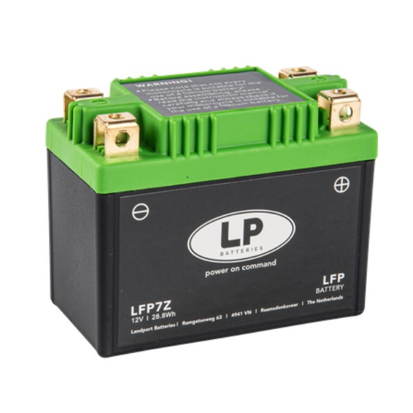 Landport LFP7Z accu (12V, 2.4Ah, 28.8Wh, 150A, LiFePO4)  ALA00311 - 1