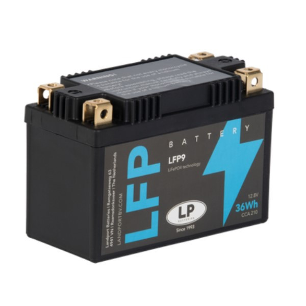 Landport LFP9 Lithium accu (12.8V, 3Ah, 36Wh, 210A, LiFePO4)  ALA00354 - 1