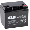 Landport LP12-50 VRLA AGM Loodaccu (12V, 45 Ah, T6 terminal)