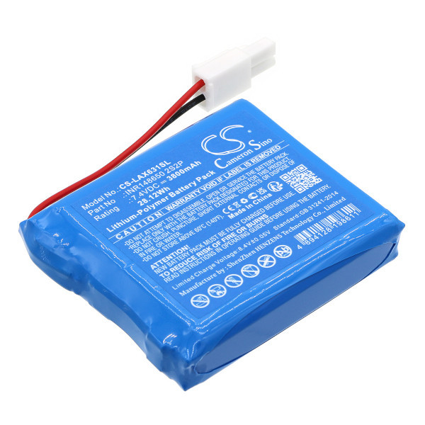 Launch INR148650 2S2P accu (3800 mAh, 123accu huismerk)  ALA00518 - 1