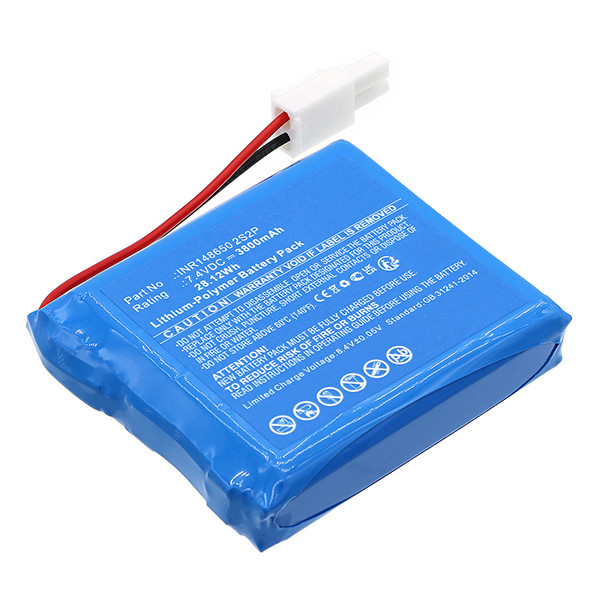 Launch INR148650 2S2P accu (3800 mAh, 123accu huismerk)  ALA00518 - 1