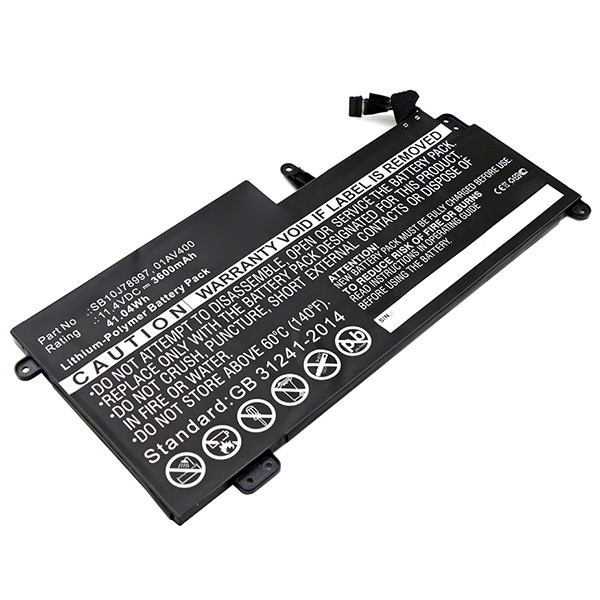 Lenovo 01AV400 / SB10J78997 accu (11.4 V, 3600 mAh, 123accu huismerk)  ALE00504 - 1