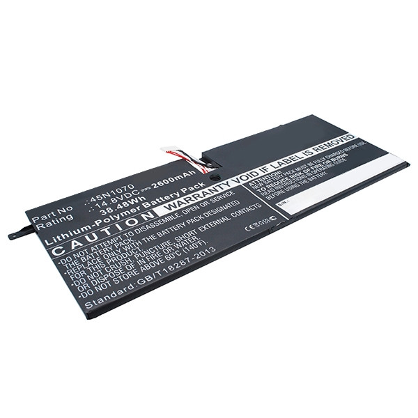 Lenovo 45N1070 / 45N1071 accu (14.8 V, 2600 mAh, 123accu huismerk)  ALE00361 - 1