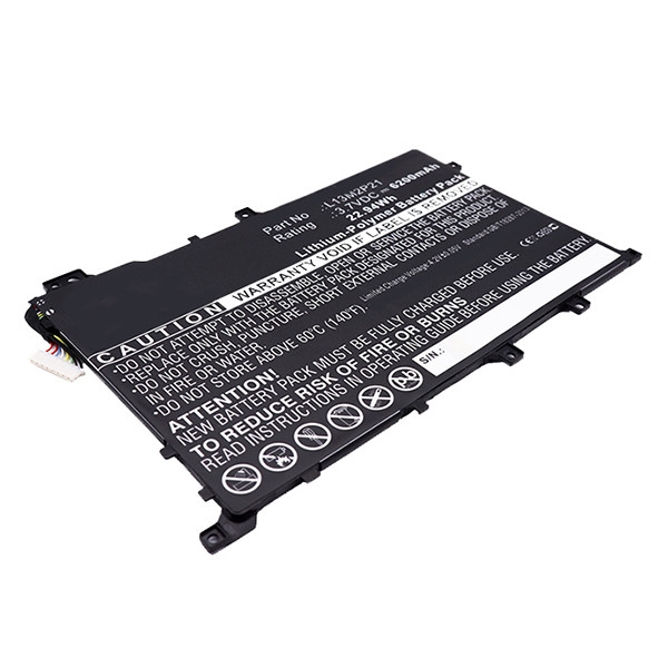 Lenovo L13M2P21 accu (3.7 V, 6200 mAh, 123accu huismerk)  ALE00419 - 1