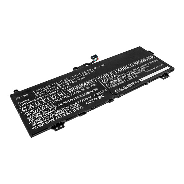 Lenovo L19D4PG2 / L19L4PG2 / L19M4PG2 accu (7.36 V, 6550 mAh, 123accu huismerk)  ALE00806 - 1