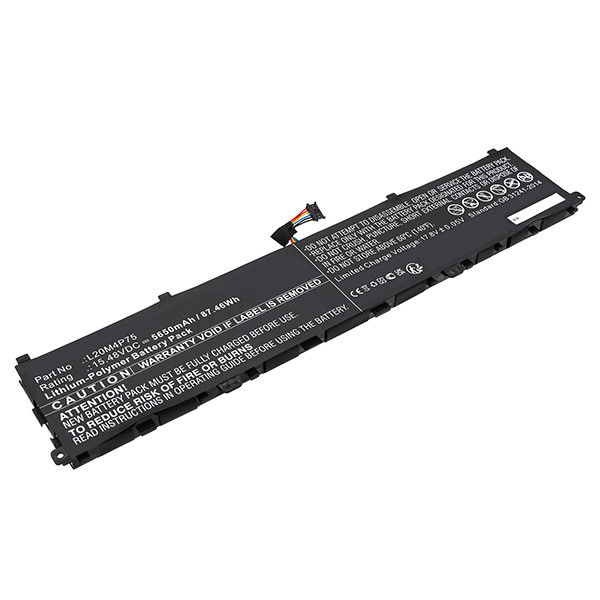 Lenovo L20D4P75 / L20M4P75 accu (15.48 V, 5650 mAh, 123accu huismerk)  ALE00941 - 1