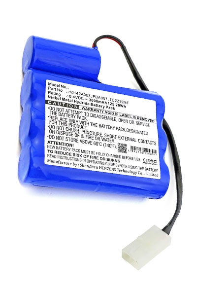 MTC PBA007 / 7C2219MF / 10142A007 accu (8.4V, 3000 mAh, 123accu huismerk)  AMT00010 - 1