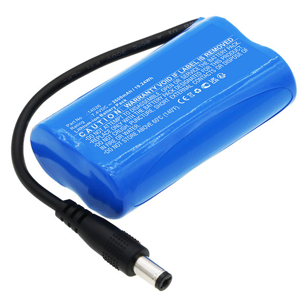 Makeblock 14026 accu (7.4 V, 2600 mAh, 123accu huismerk)  AMA00727 - 1