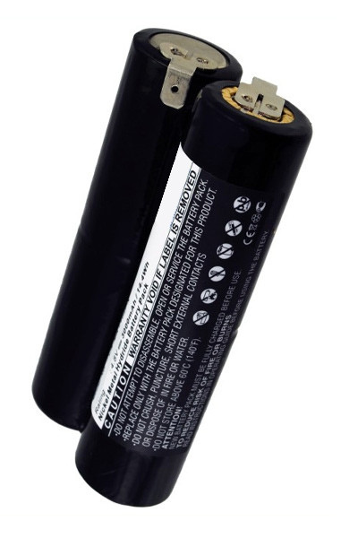 Makita 678102-6 accu (4.8 V, 3000 mAh, Ni-MH, 123accu huismerk)  AMA00086 - 1