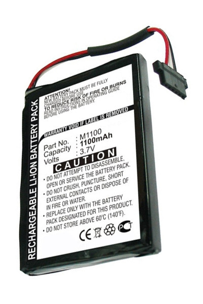 Medion M1100 accu (3.7 V, 1100 mAh, 123accu huismerk)  AME00125 - 1