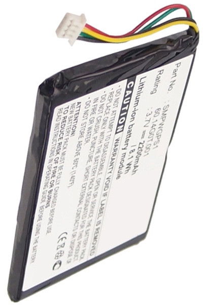 Medion SMPWGPS1 / 60.14G0T.001 accu (2200 mAh, 123accu huismerk)  AME00123 - 1