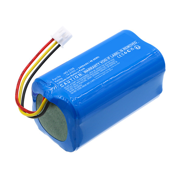 Midea 6.60.40.02-0 / D071-INR-CH-4S1P accu (3400 mAh, 123accu huismerk)  AMI00670 - 1